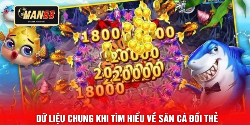 Dữ liệu chung khi tìm hiểu về săn cá đổi thẻ