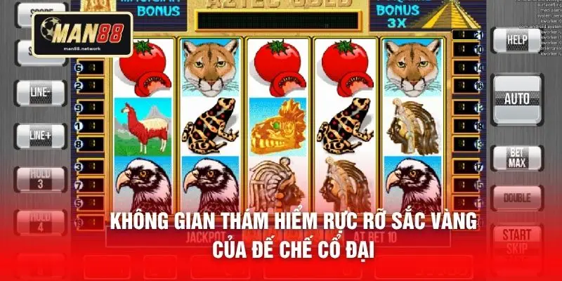 Không gian thám hiểm rực rỡ sắc vàng của đế chế cổ đại