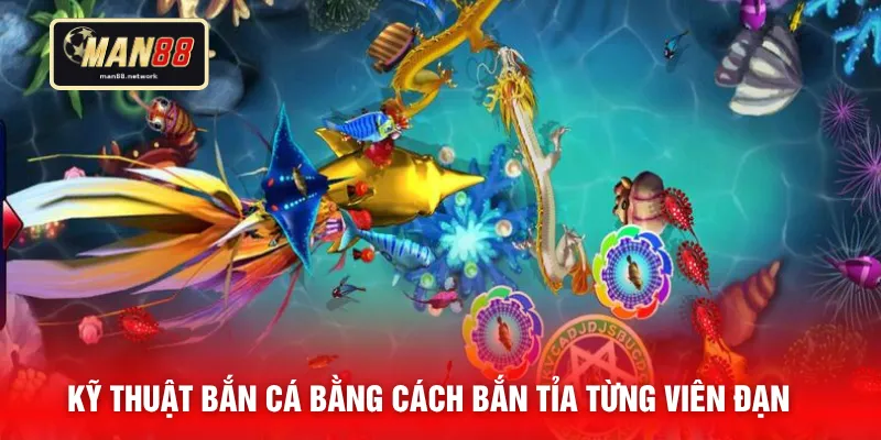 Kỹ thuật bắn cá bằng cách bắn tỉa từng viên đạn 